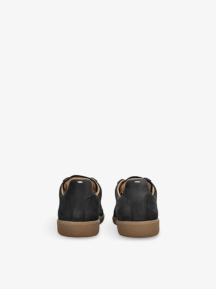 Replica Painter Leather Low-Top Trainers - 4