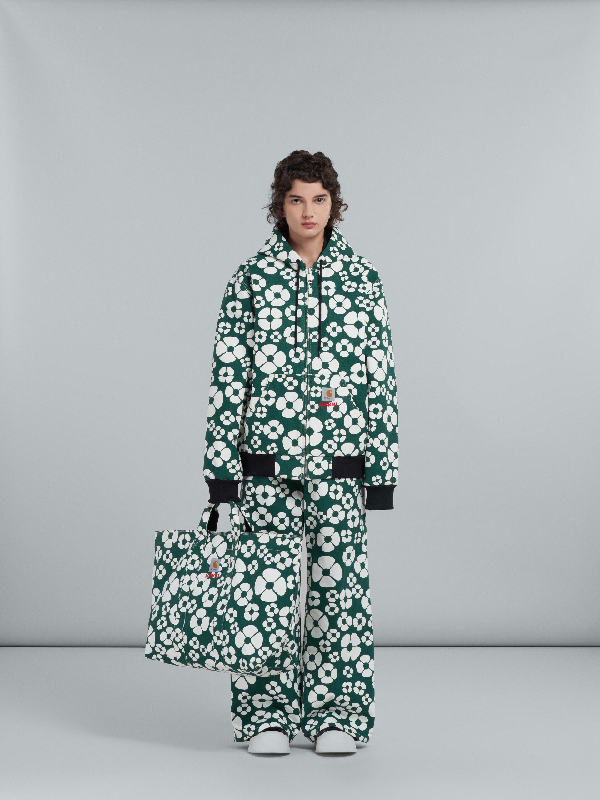 MARNI X CARHARTT WIP - GREEN SHOPPER - 2