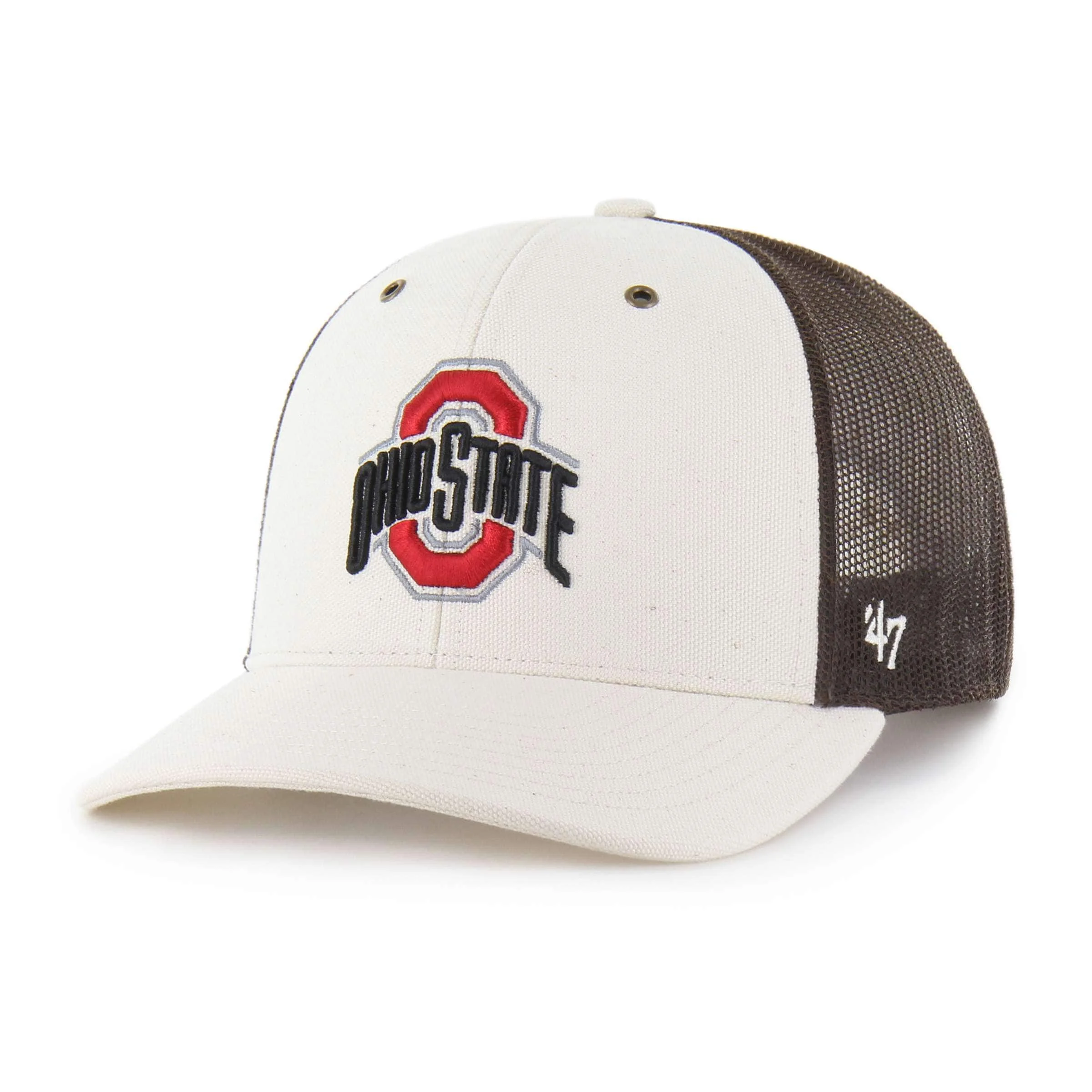 Ohio State Buckeyes '47 Undyed Trucker - 1