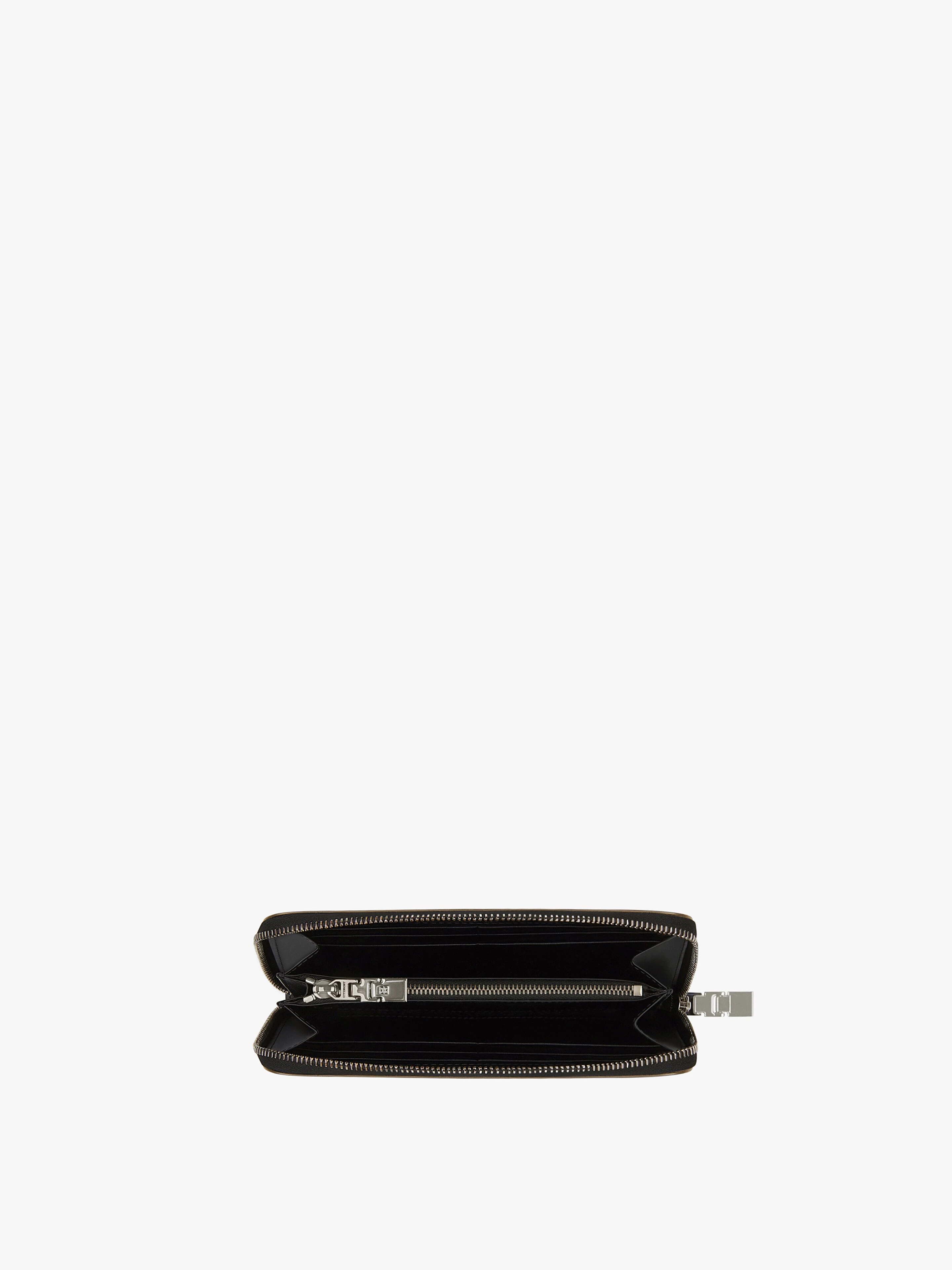 GIVENCHY LONG ZIPPED WALLET IN LEATHER - 2