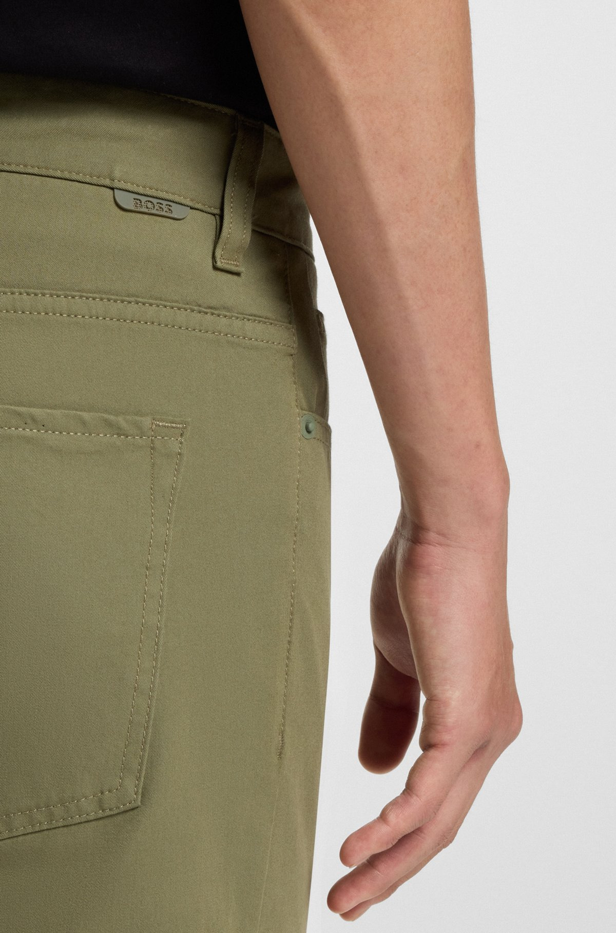 SLIM-FIT PANTS - 5