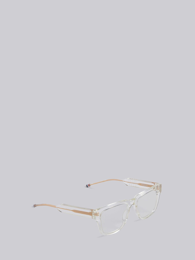 TB715 - Crystal Clear Square Glasses 4