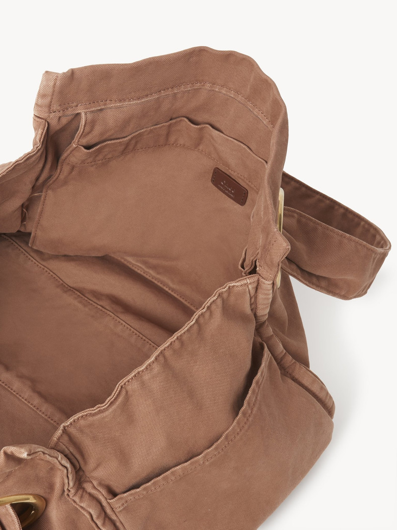 CHLOÉ PLAGE TOTE BAG IN COTTON 5