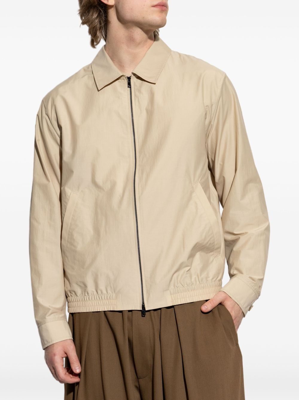 zip-up lightweight jacket - 3