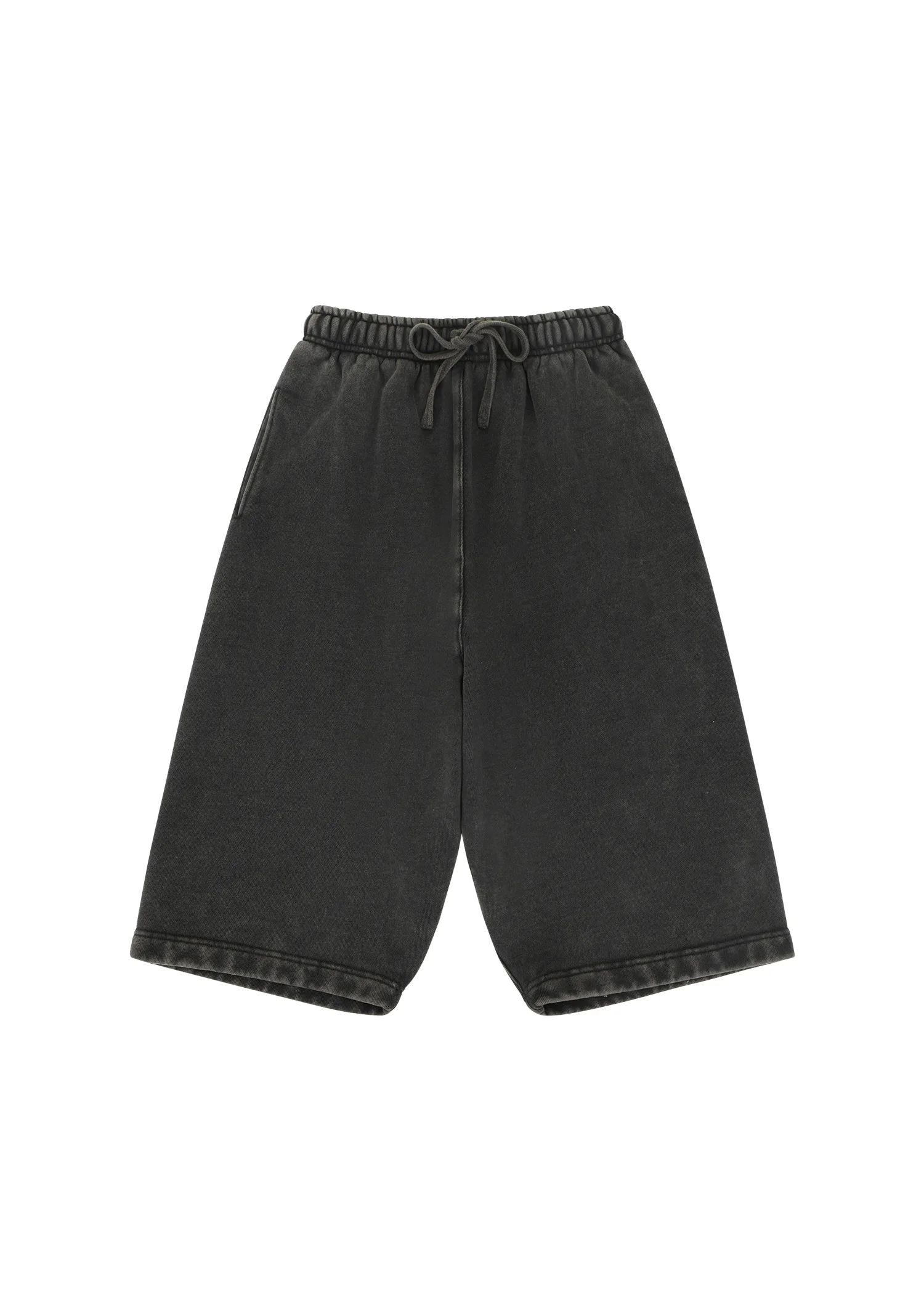 DROP SHORT WASHED BLACK - 1