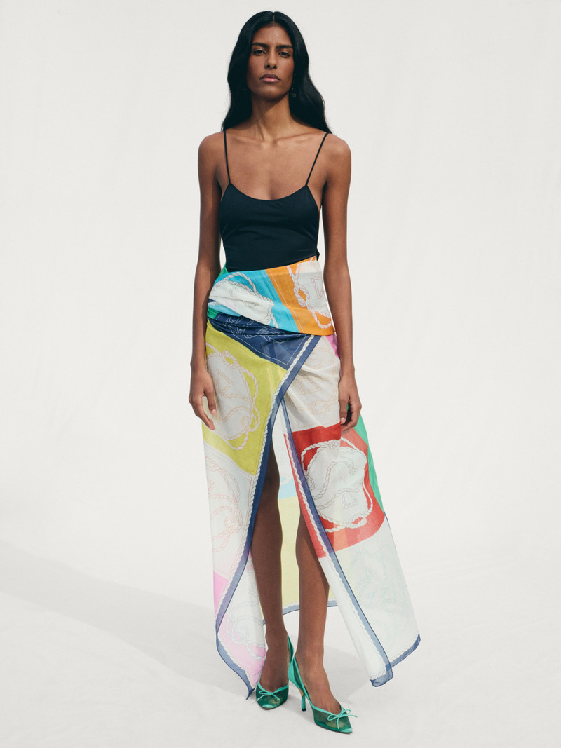 JACQUEMUS The Hippocampe sarong outlook
