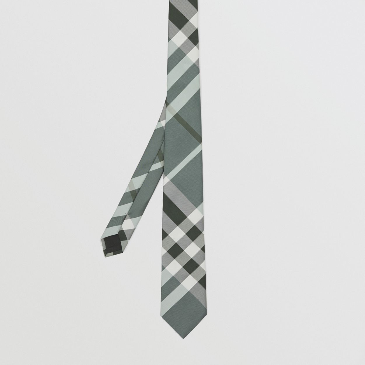 Classic Cut Check Silk Tie - 5