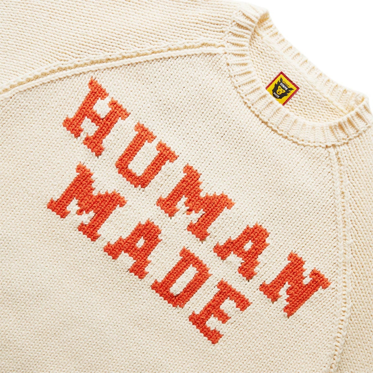 Human Made BEAR RAGLAN KNIT SWEATER | bodega | REVERSIBLE