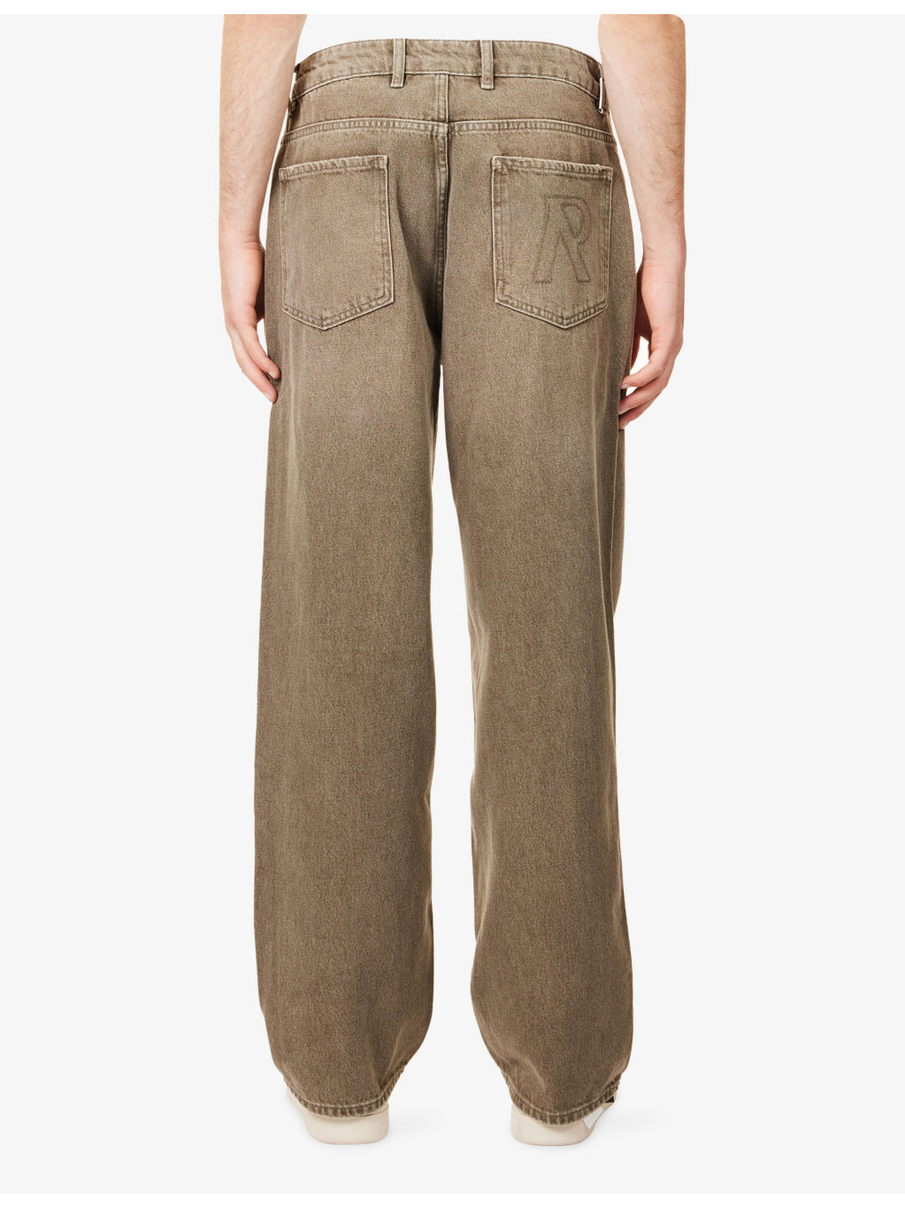 Baggy Straight-Leg Denim Jeans - 4