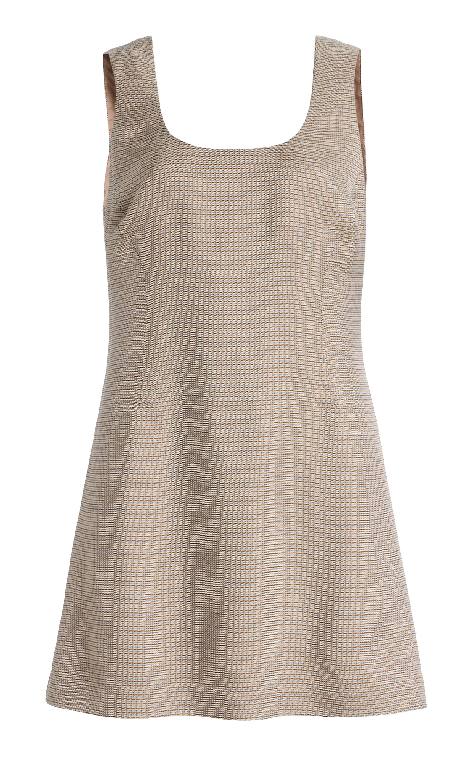 Eloise Micro-Plaid Mini Dress multi - 1