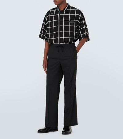 UNDERCOVER Mid-rise straight pants outlook