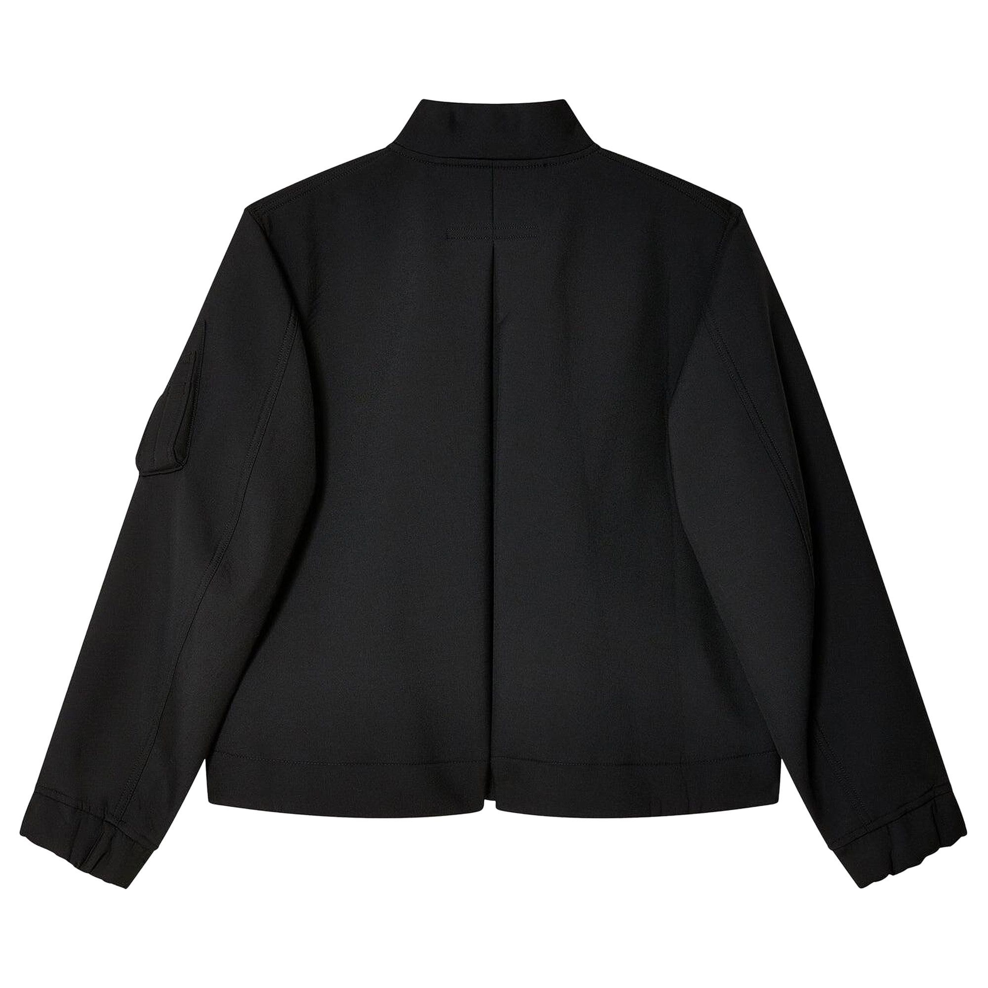 Sacai Suiting Bonding Blouson 'Black' - 2