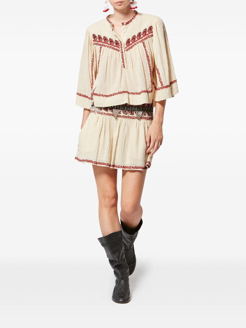 Isabel Marant Étoile JULINE embroidered top outlook