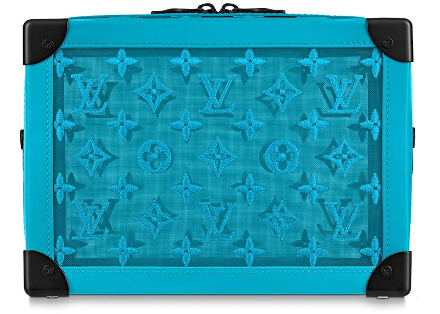Louis Vuitton Soft Trunk Monogram Mesh Turquoise - 2