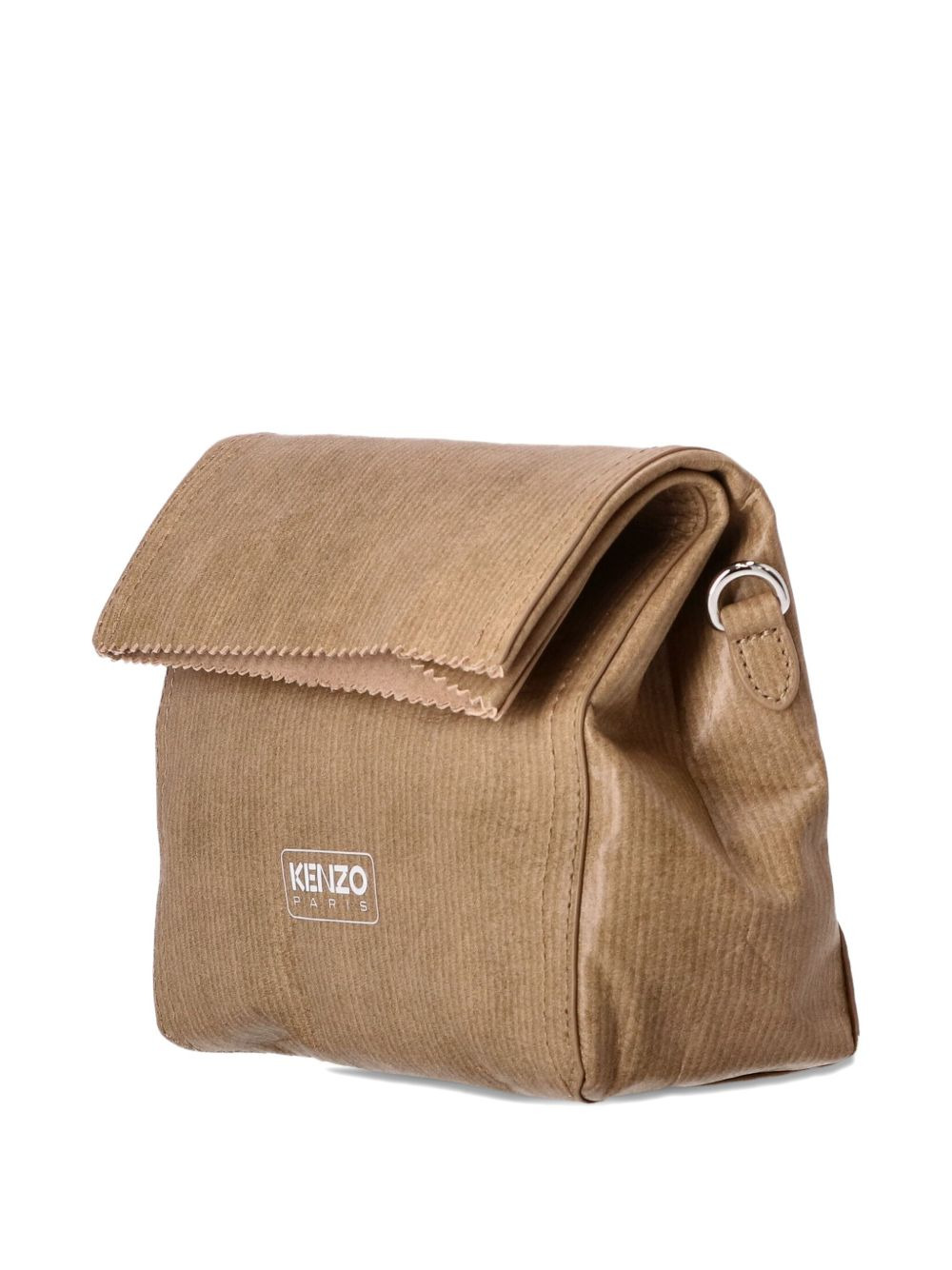 Paper leather shoulder bag - 3