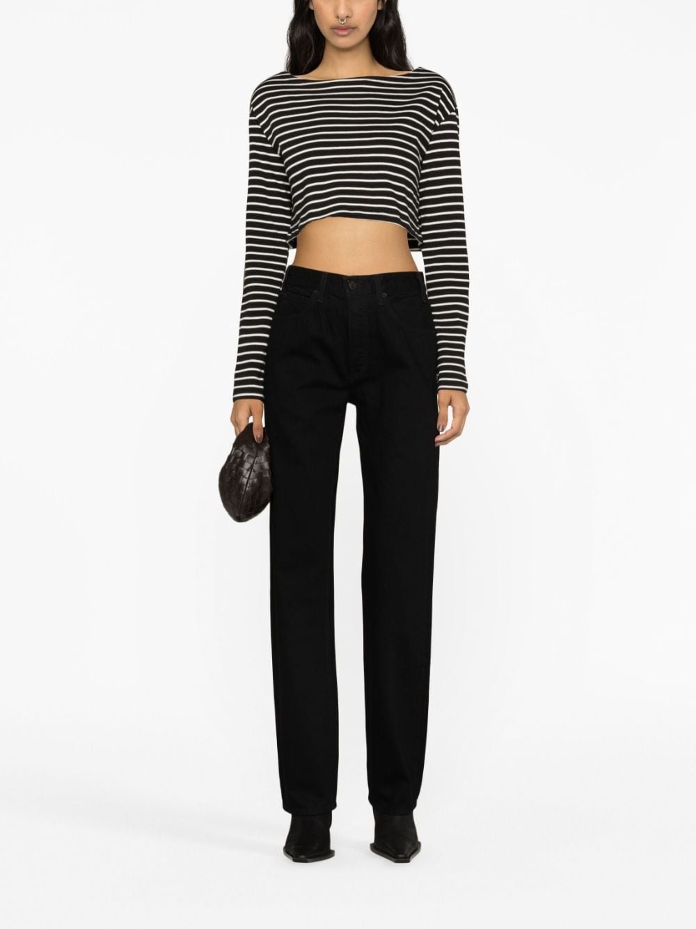 Smith mid-rise straight jeans - 2
