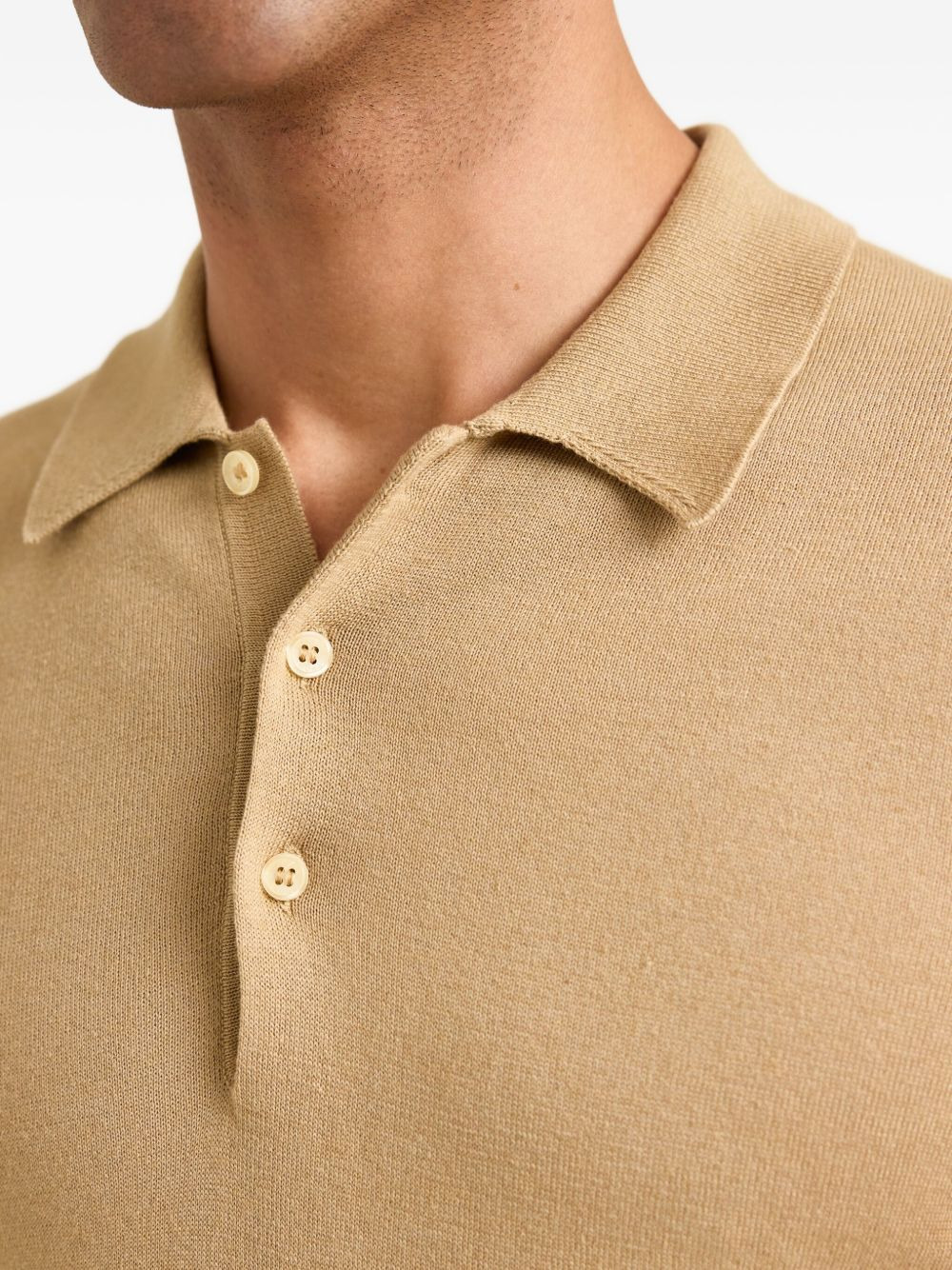 Burnham cotton-blend polo shirt - 5