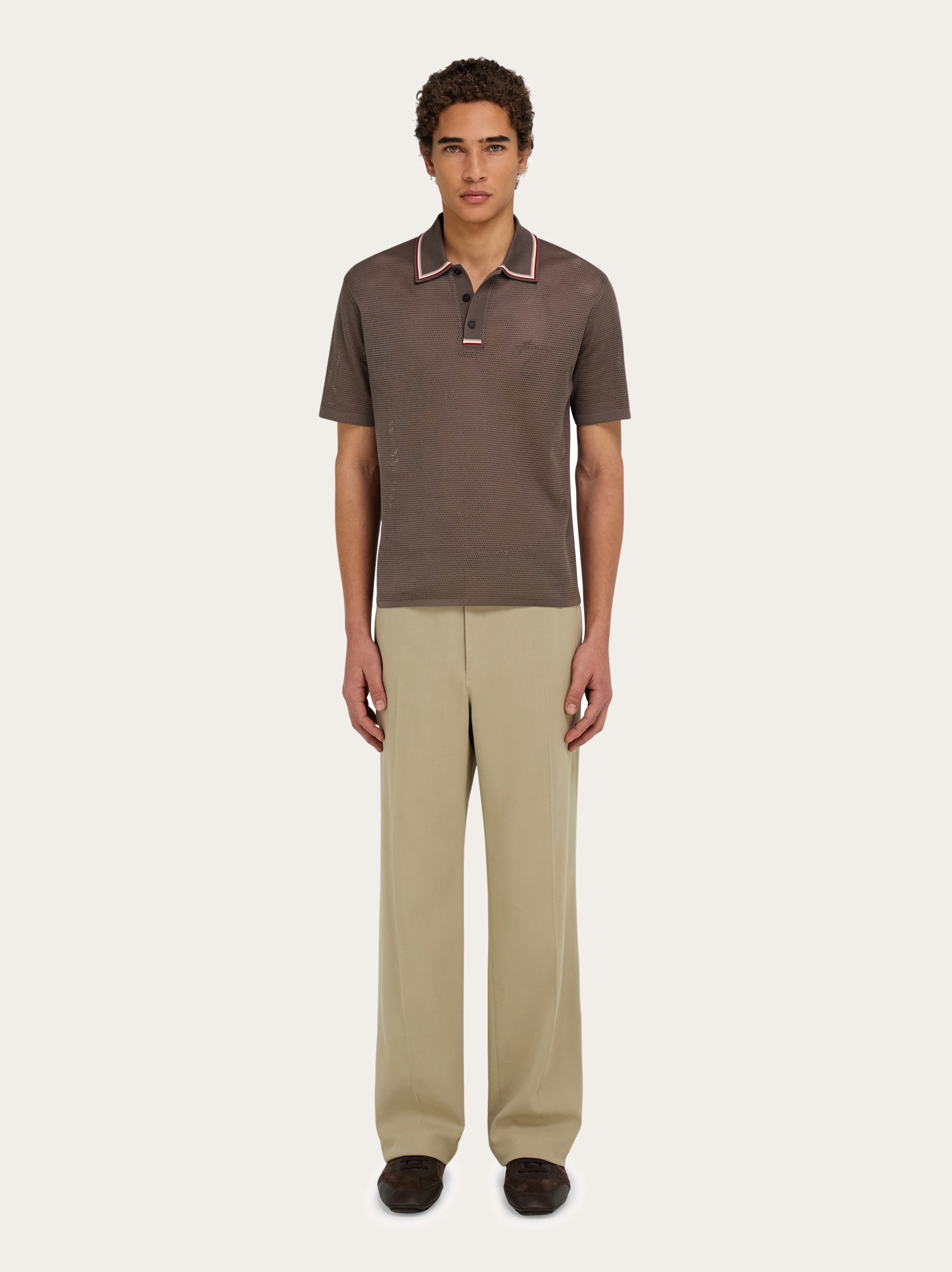 Polo with embroidered signature - 5