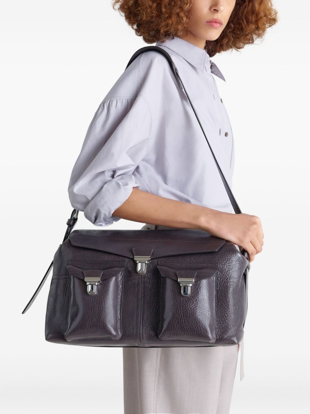 Week-End Gear leather shoulder bag - 2