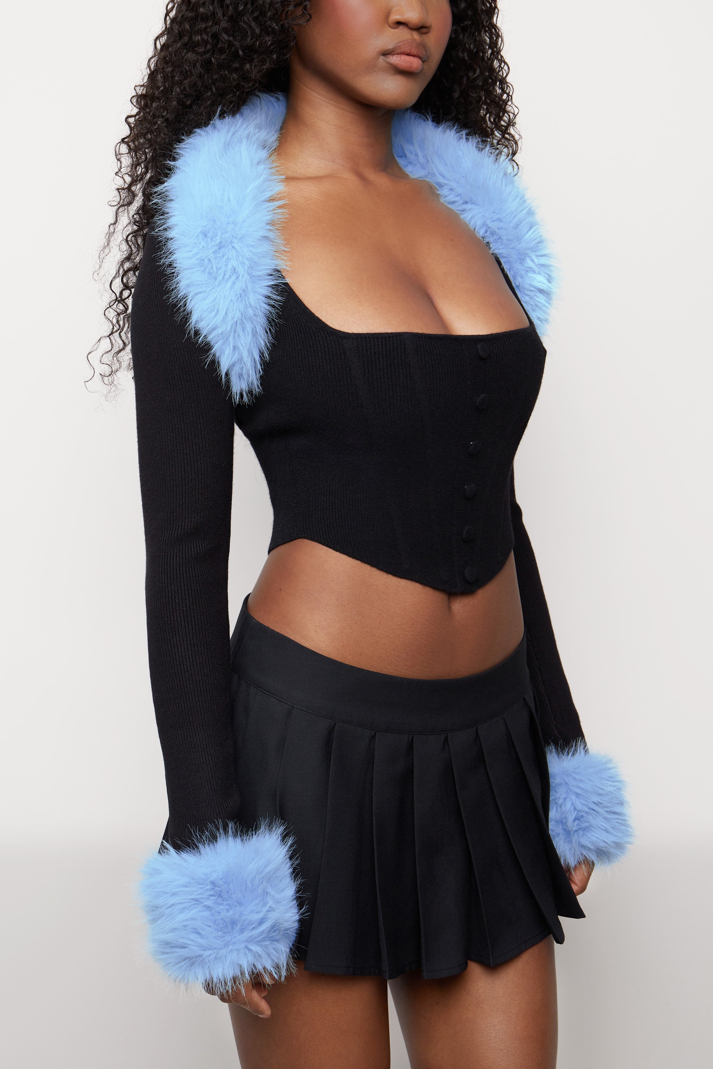 FAUX FUR BOLERO - 6