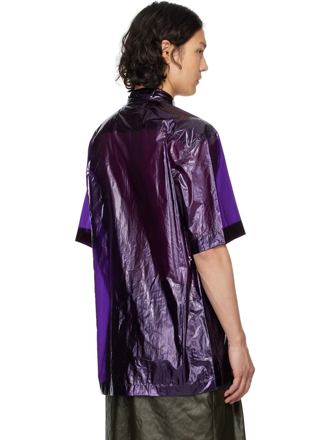 Purple Sheer Shirt - 3
