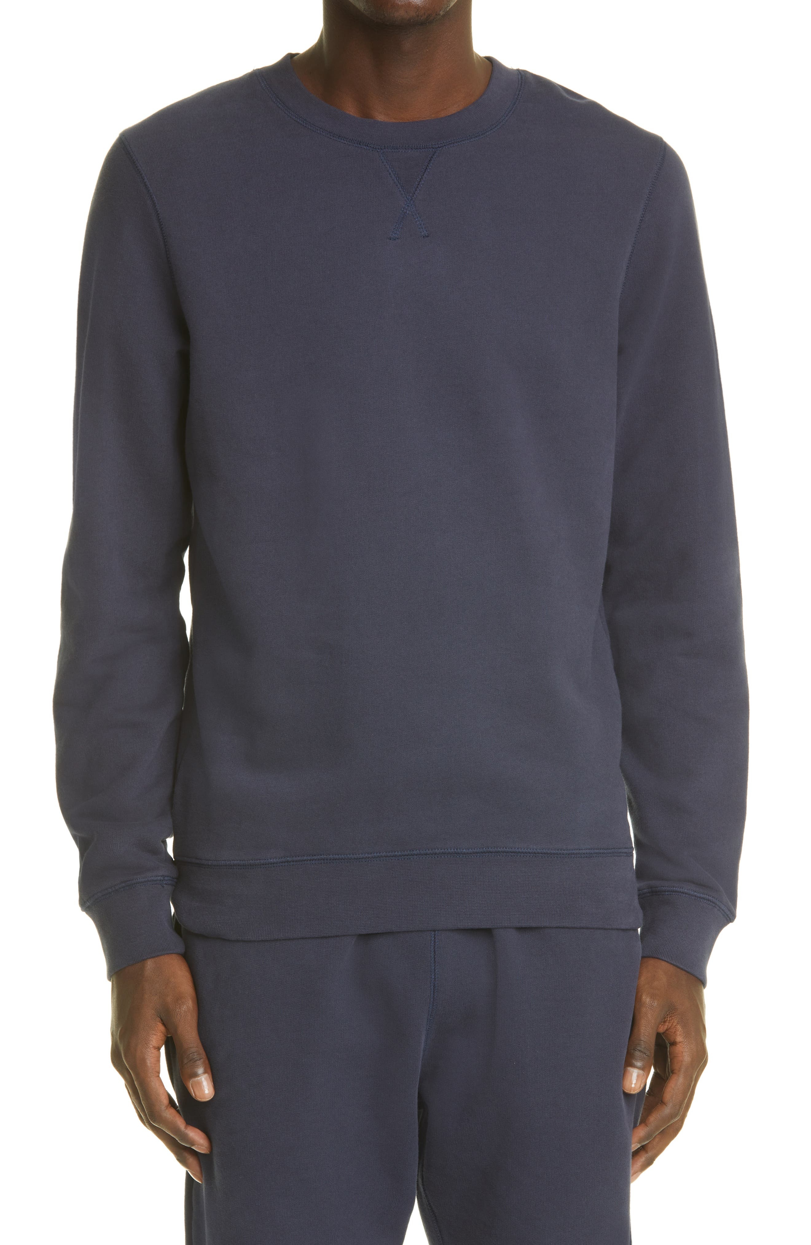 French Terry Crewneck Sweatshirt - 1