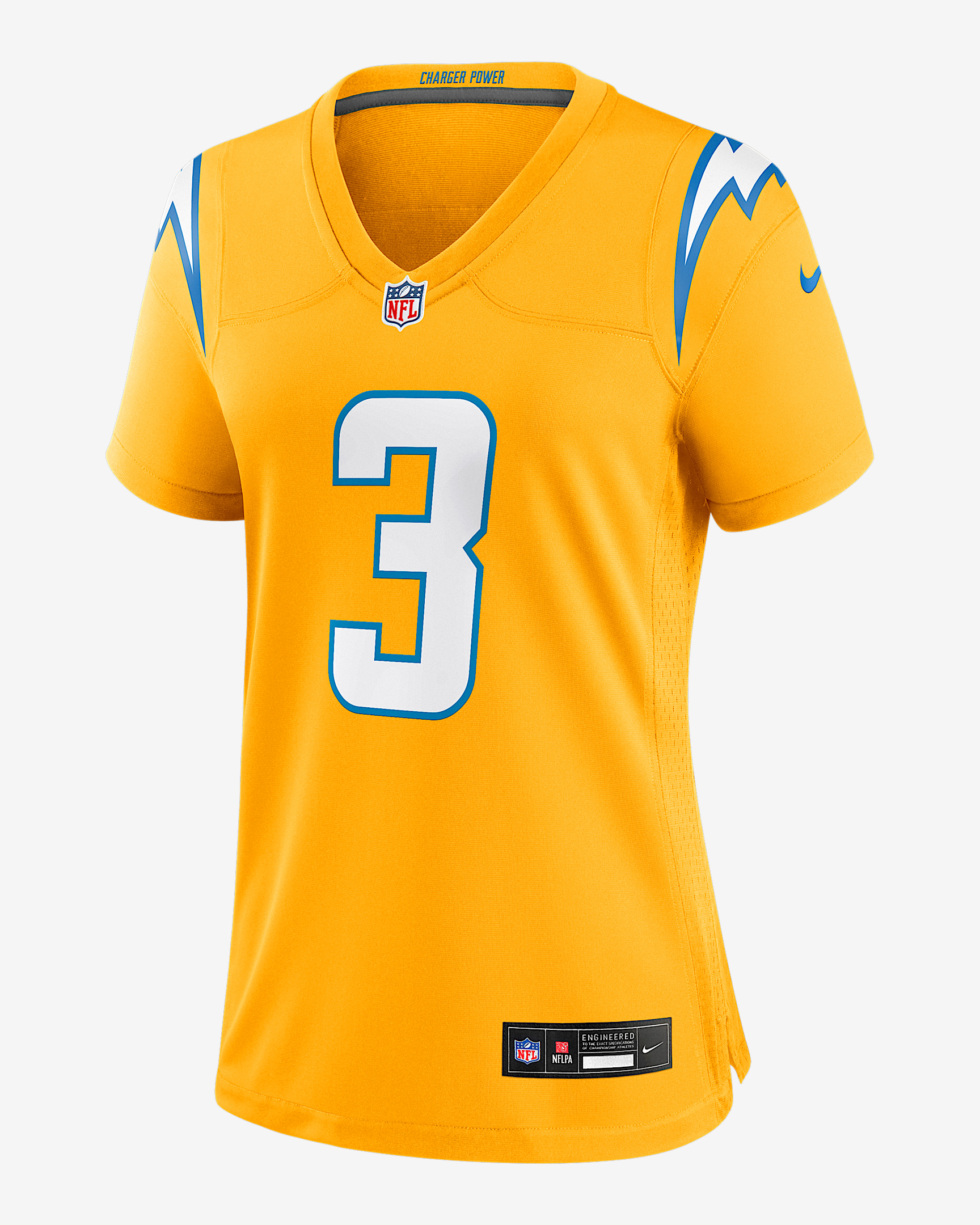 Derwin James Jr. Los Angeles Chargers Women’s Nike NFL Game Jersey - 1