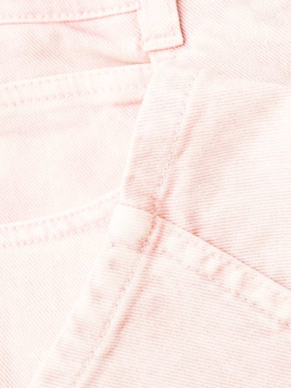 faded cropped jeans - 7