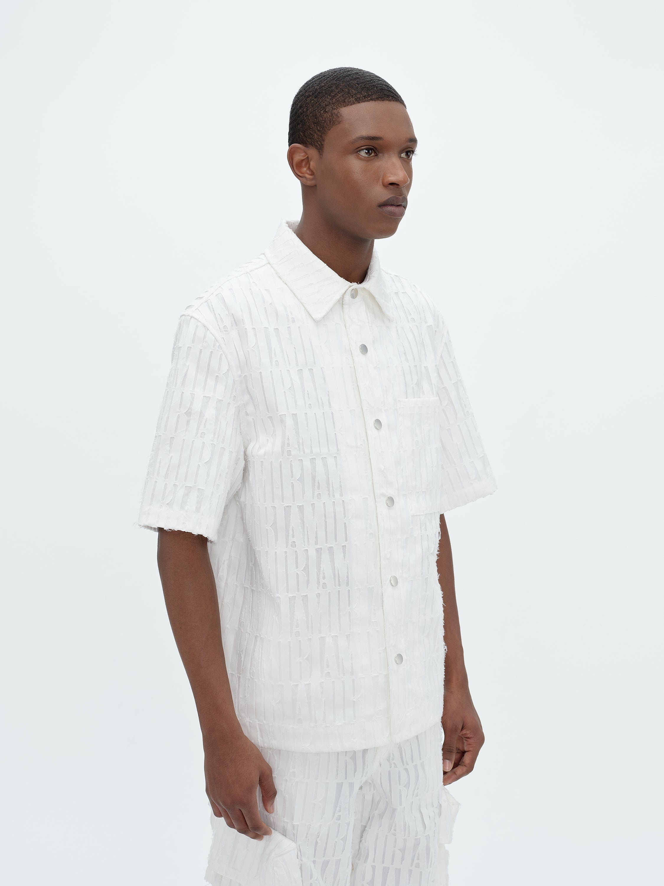 AMIRI BURNOUT BOWLING SHIRT - 3