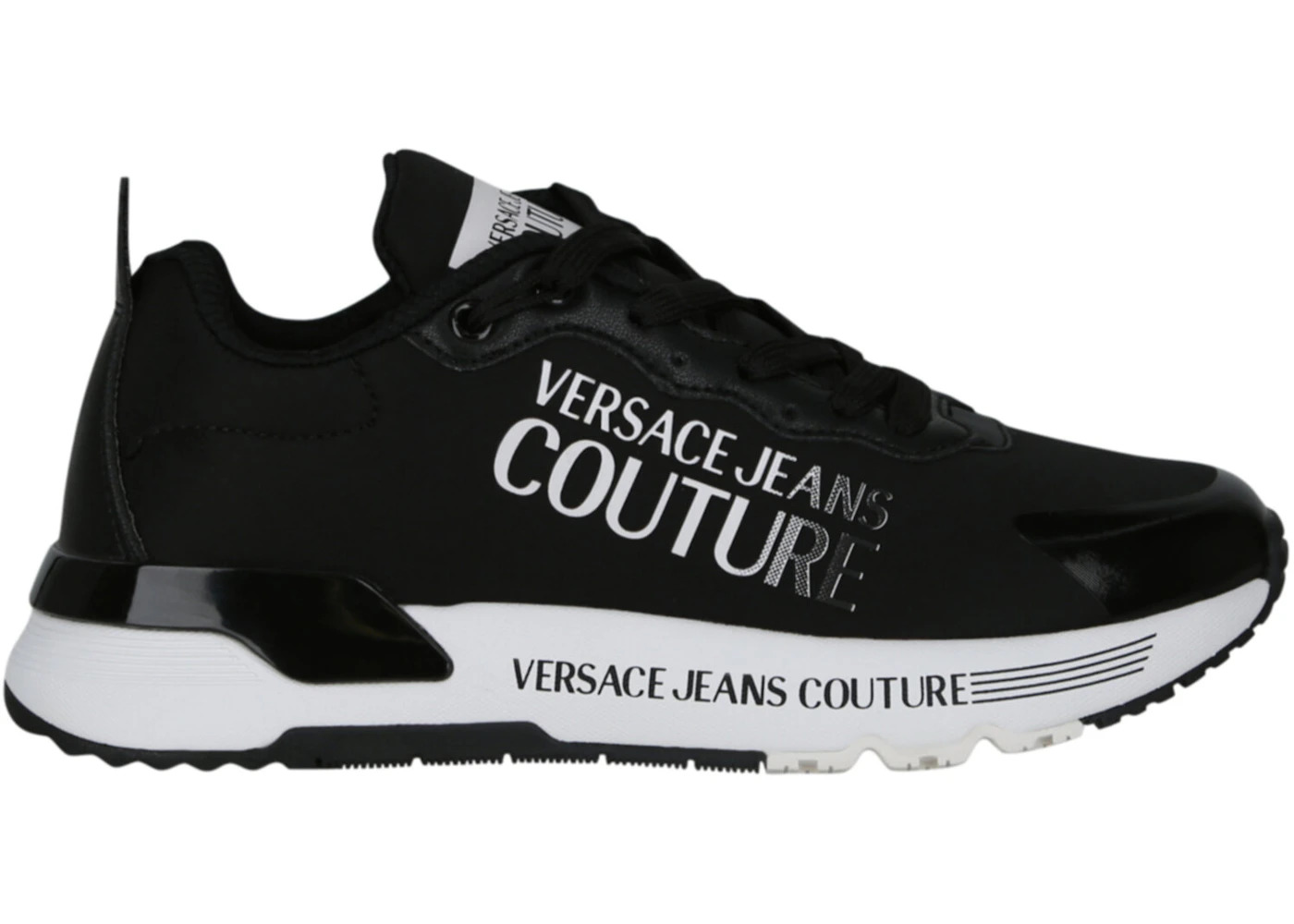 Versace Jeans Dynamic Logo Low Top Black (Women's) - 1