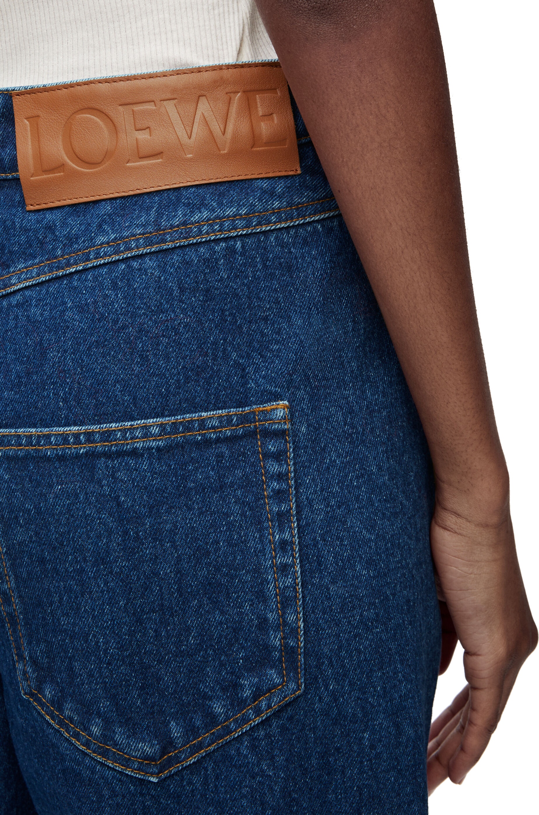 Deconstructed jeans in denim - 5