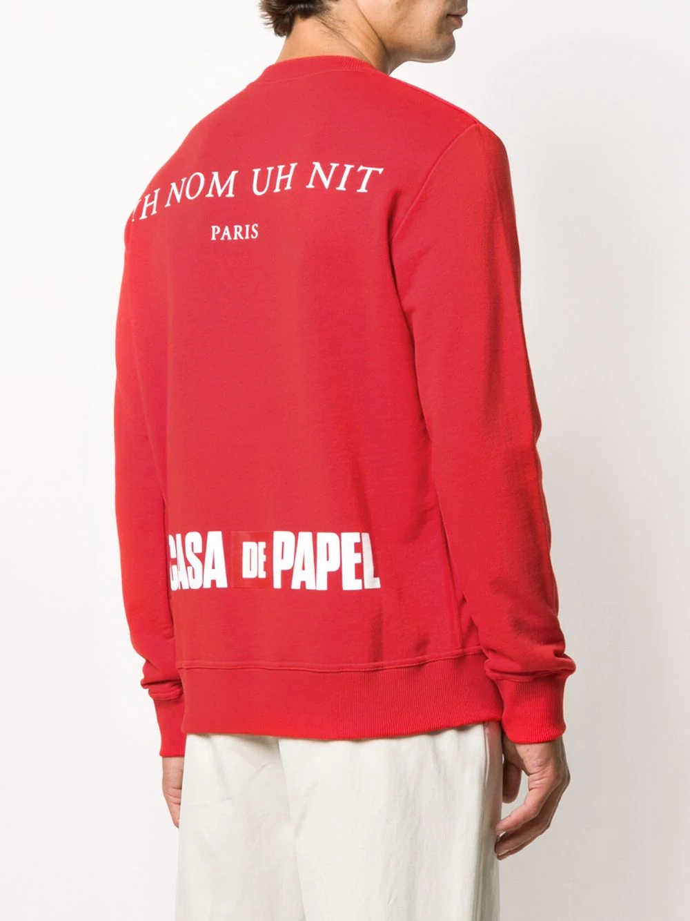 Casa de Papel-print cotton sweatshirt - 4