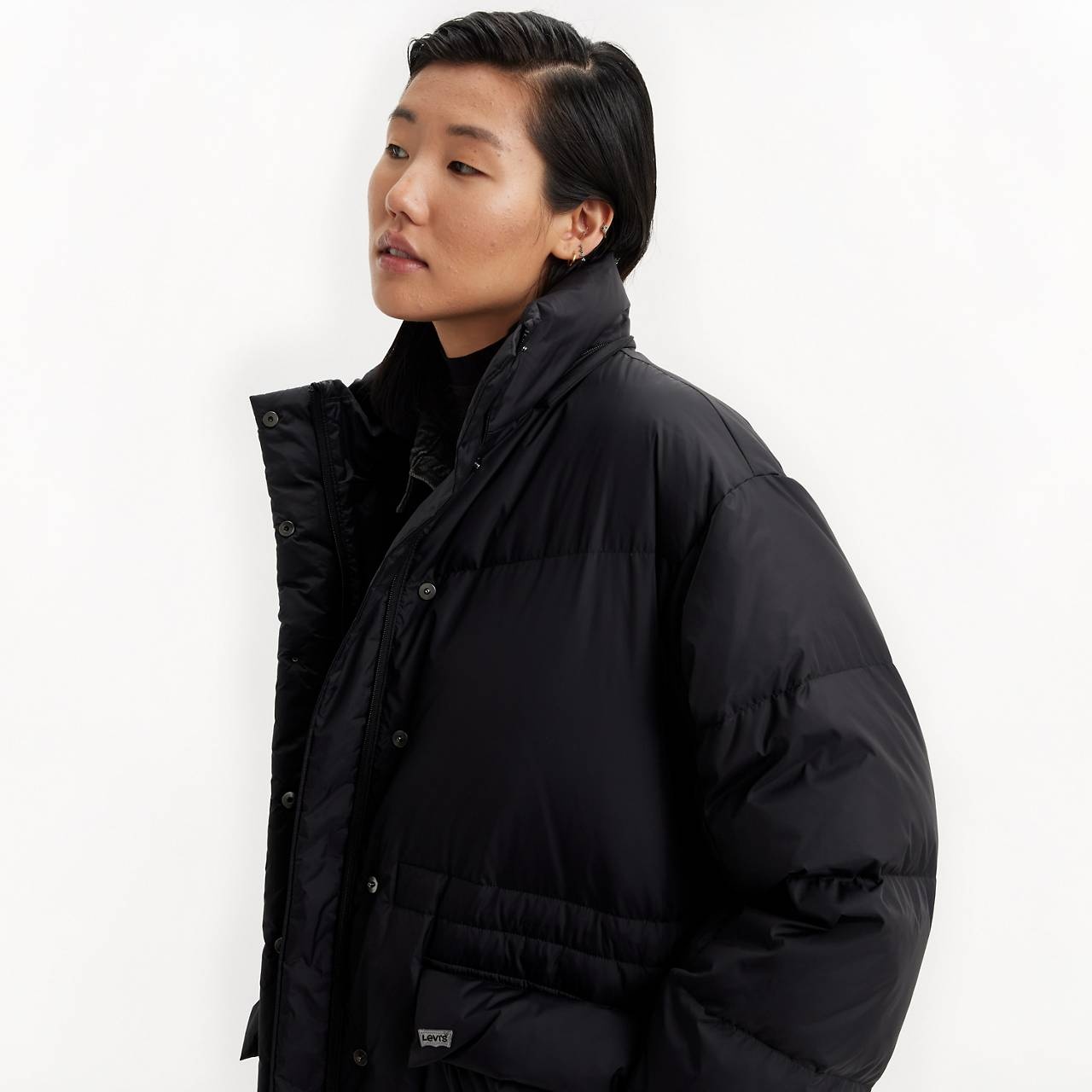 WESTERN MIDI BUBBLE PUFFER JACKET - 4