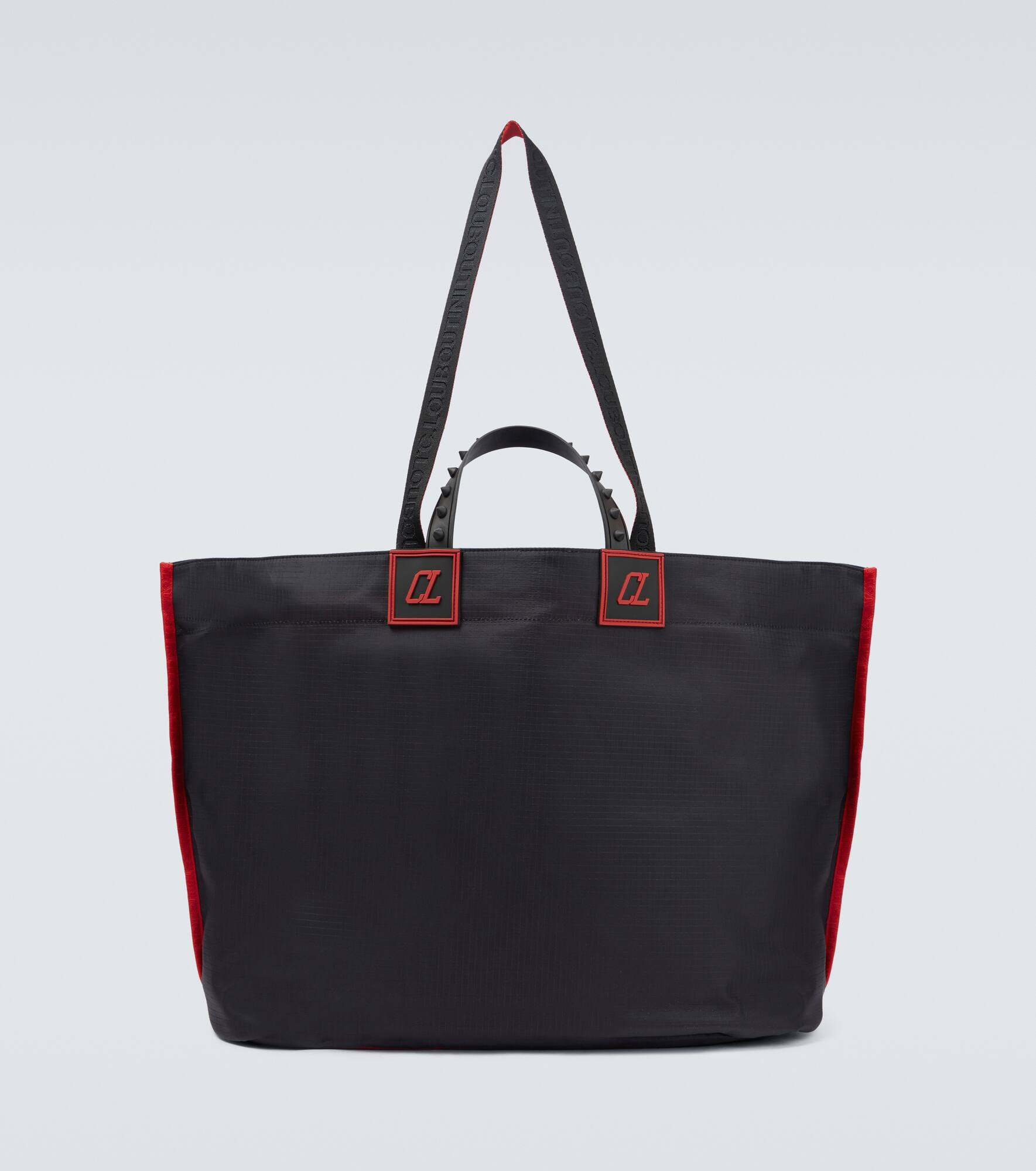 Spiked ripstop tote - 1