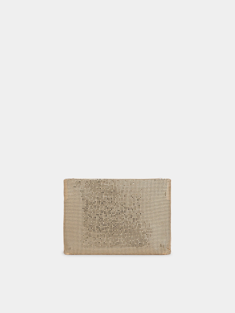 GOLD MESH POUCH - 1