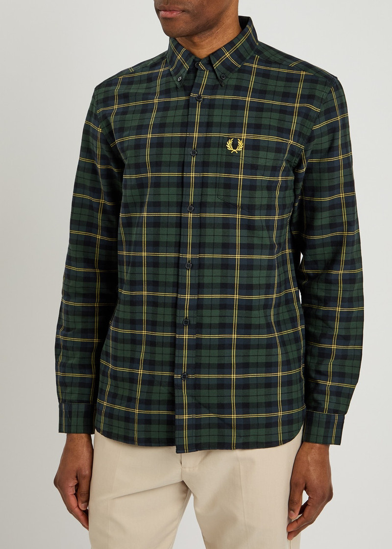 Fred Perry Fred Perry Plaid-print Cotton Shirt outlook