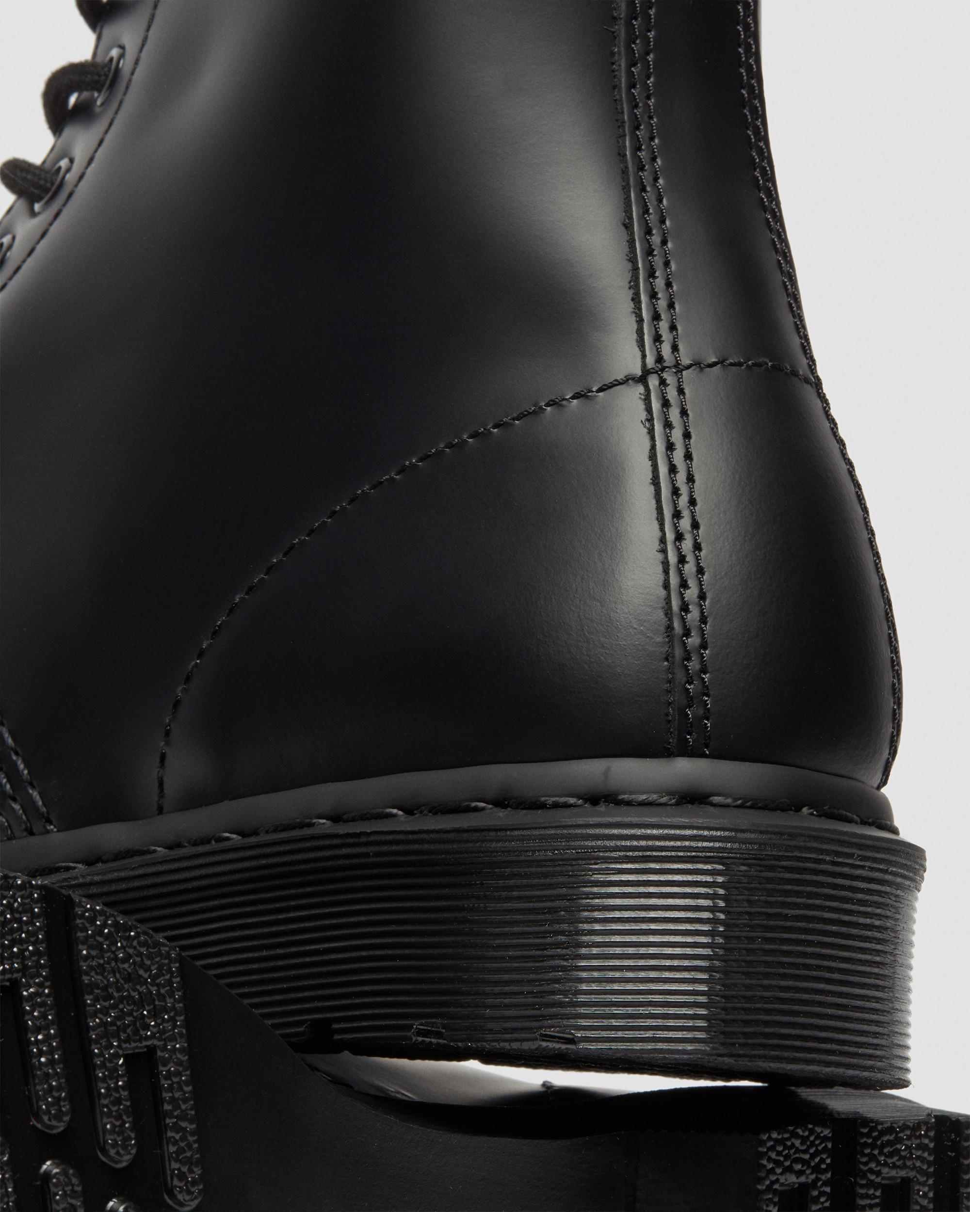 1460 Mono Smooth Leather Lace Up Boots - 4