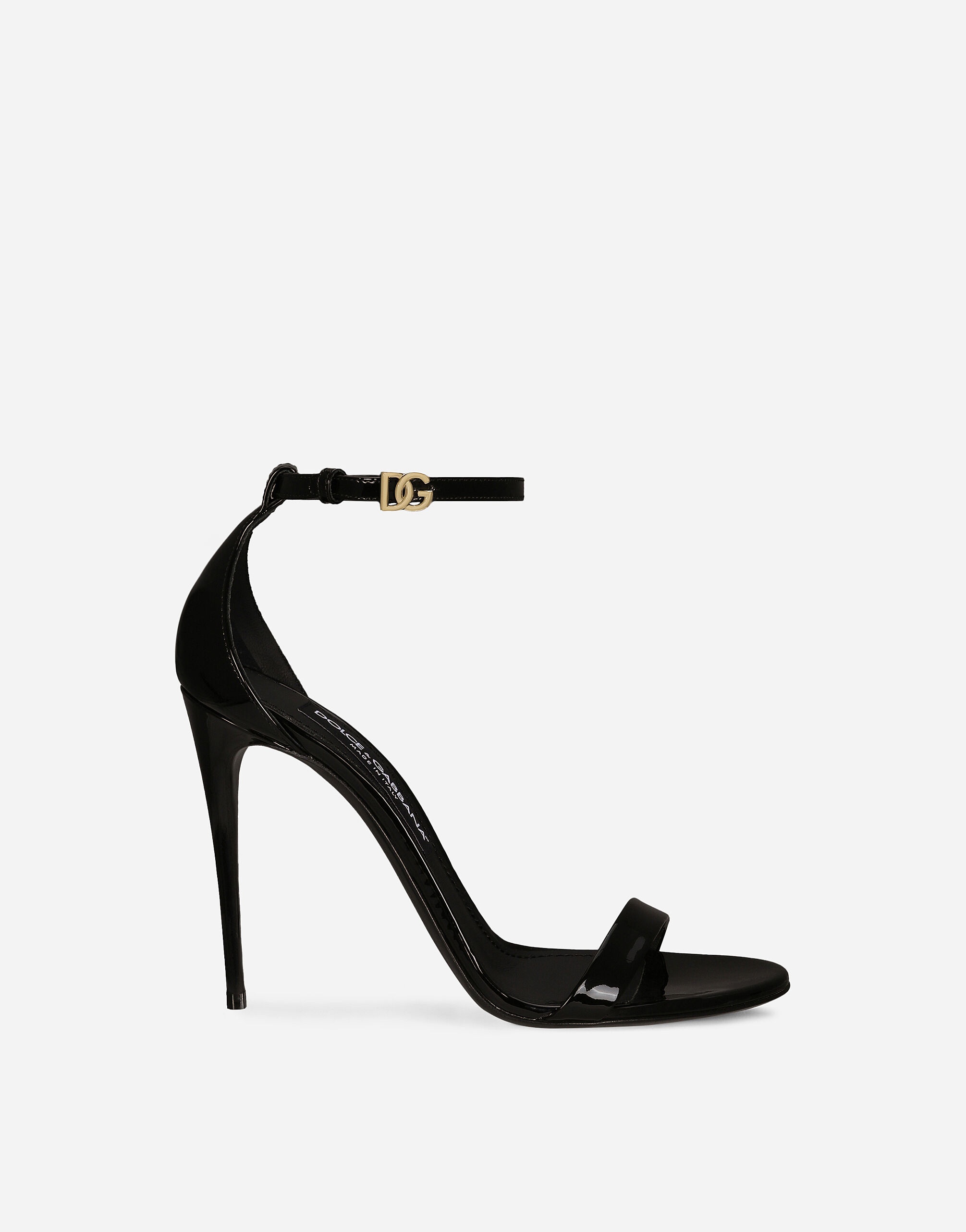 Patent leather sandals - 1