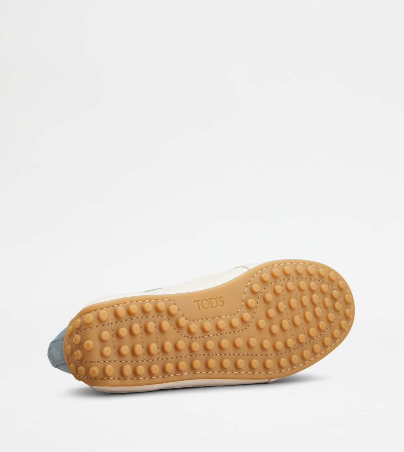 SNEAKERS IN NUBUCK - LIGHT BLUE 4