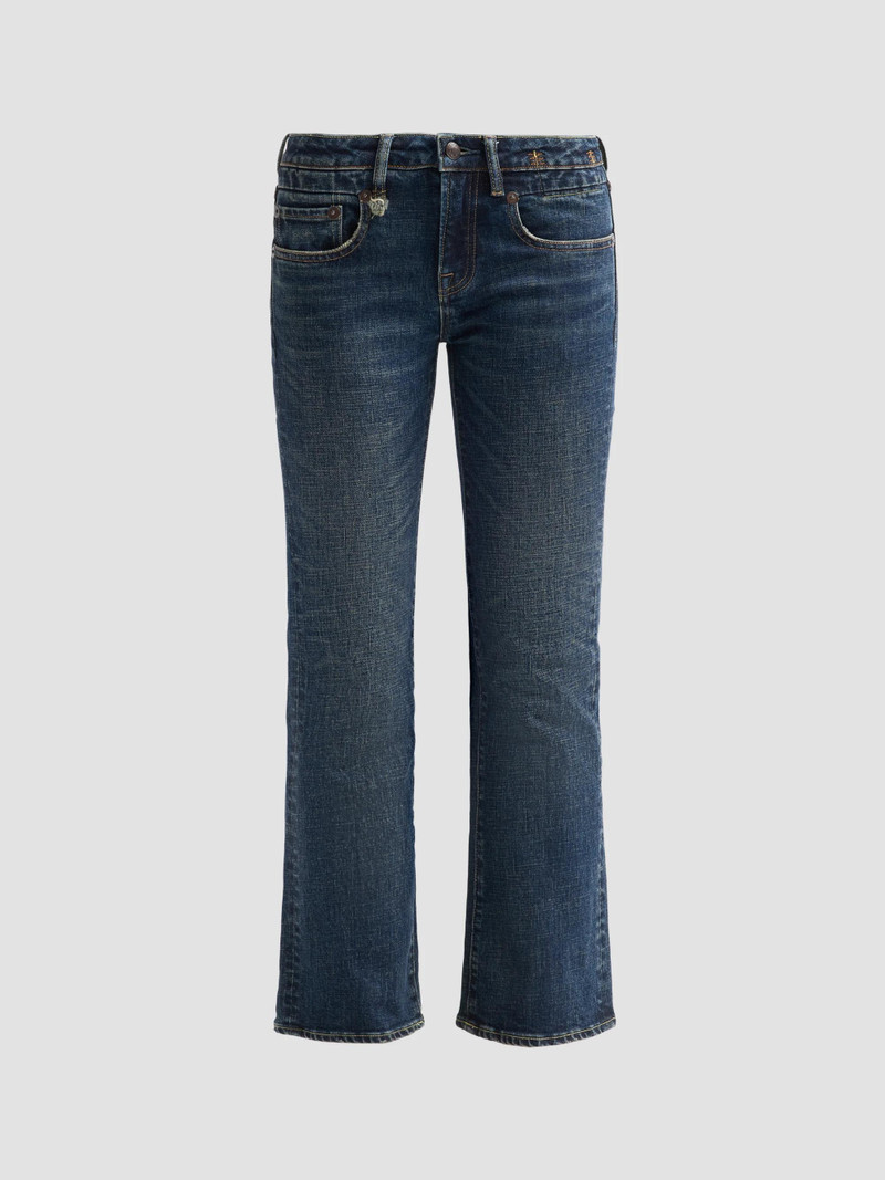 Women's Boy Kick-Flare Jeans - Hoyt Blue Stretch 1