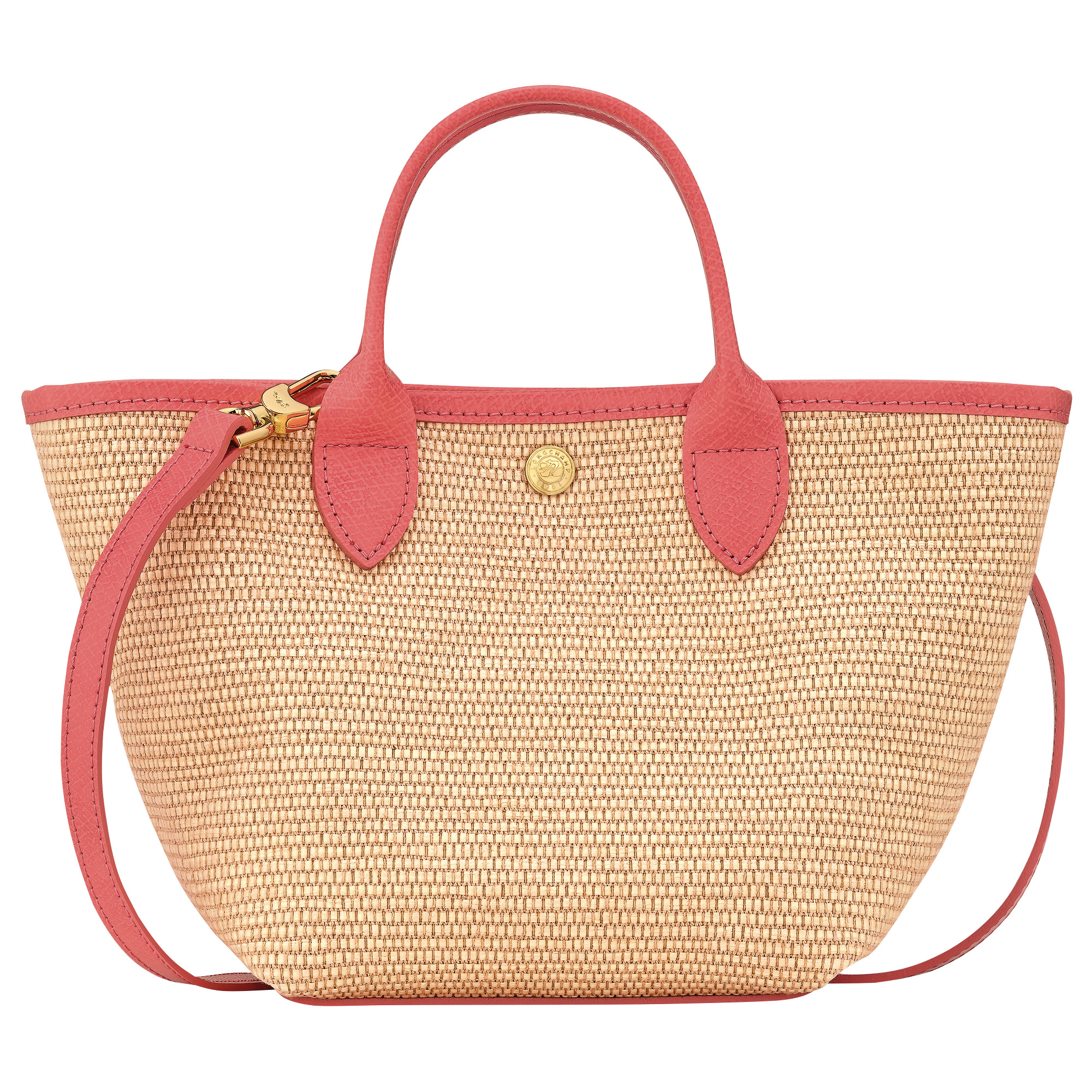 Le Pliage Collection XS Basket bag Blush - Canvas - 4