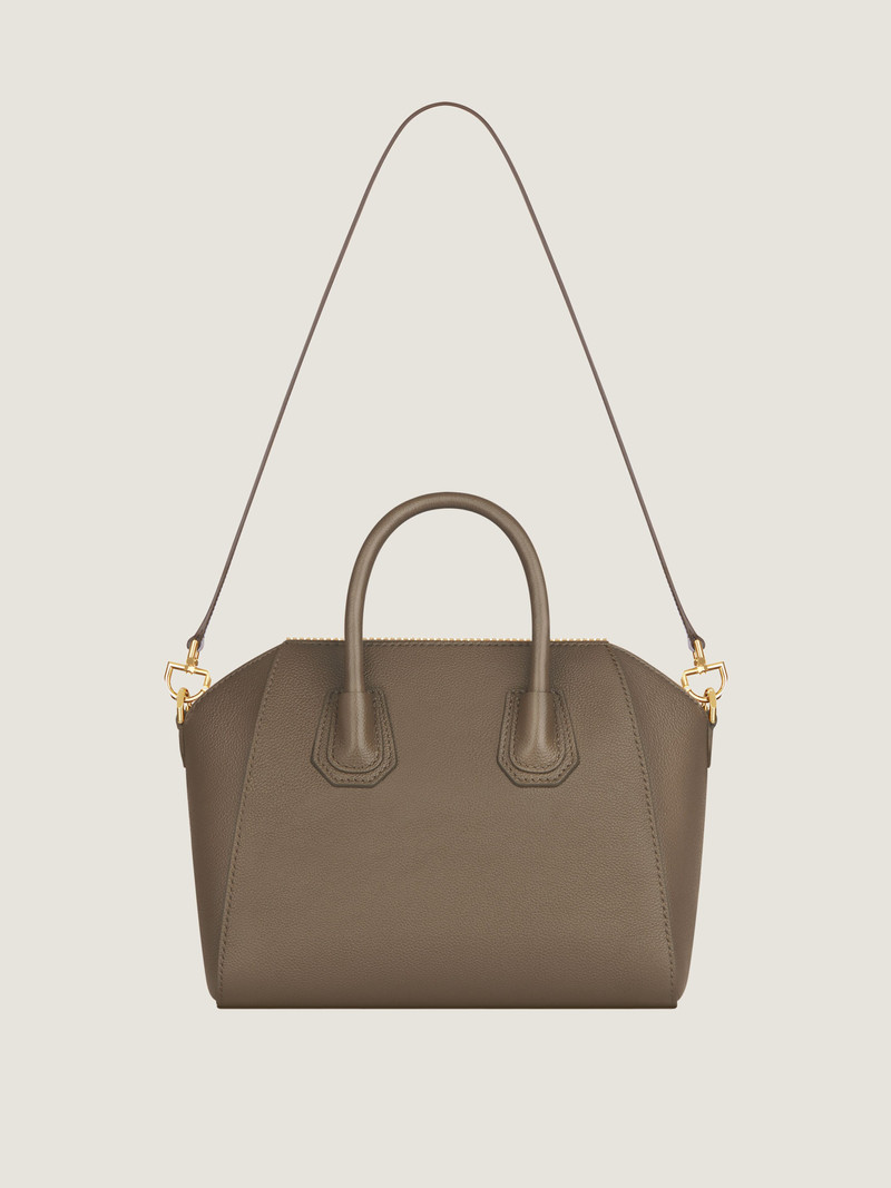 SMALL ANTIGONA BAG IN GRAINED LEATHER 3