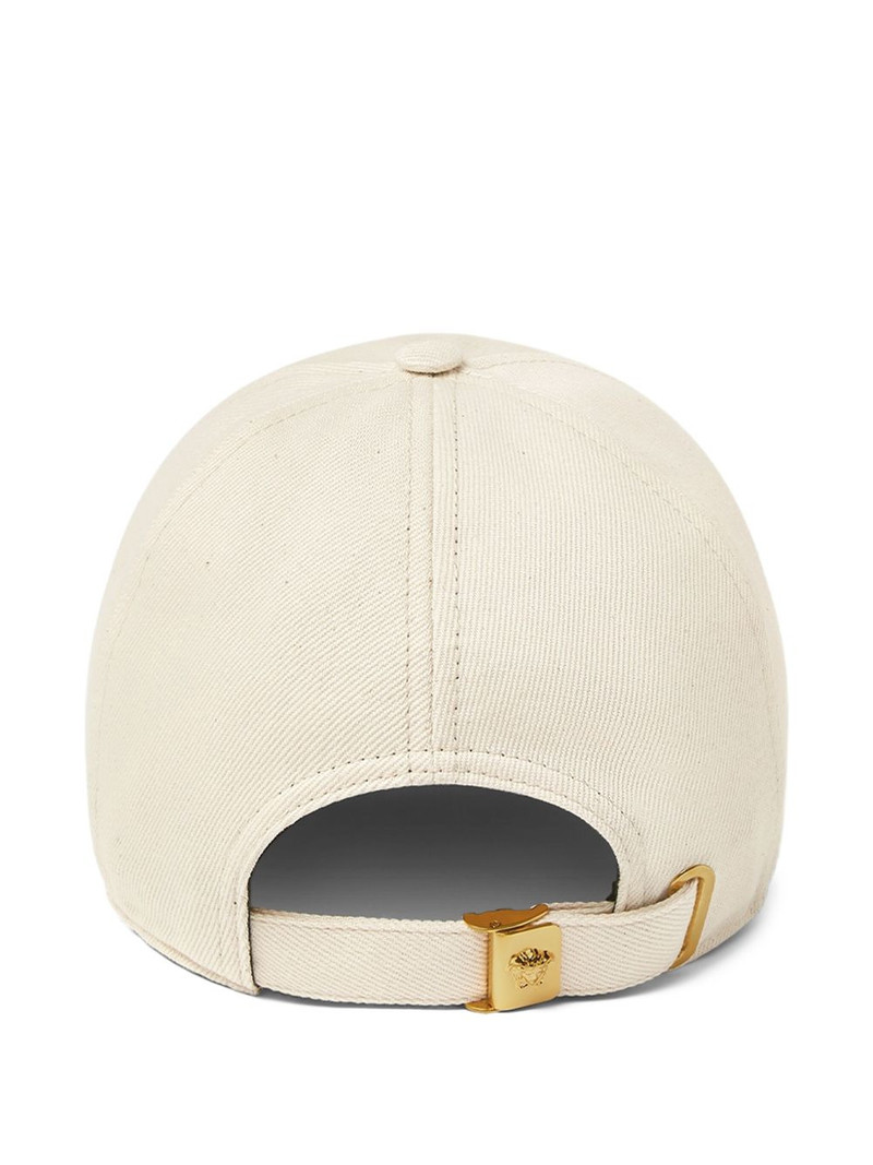 VERSACE contrasting-patch baseball cap outlook