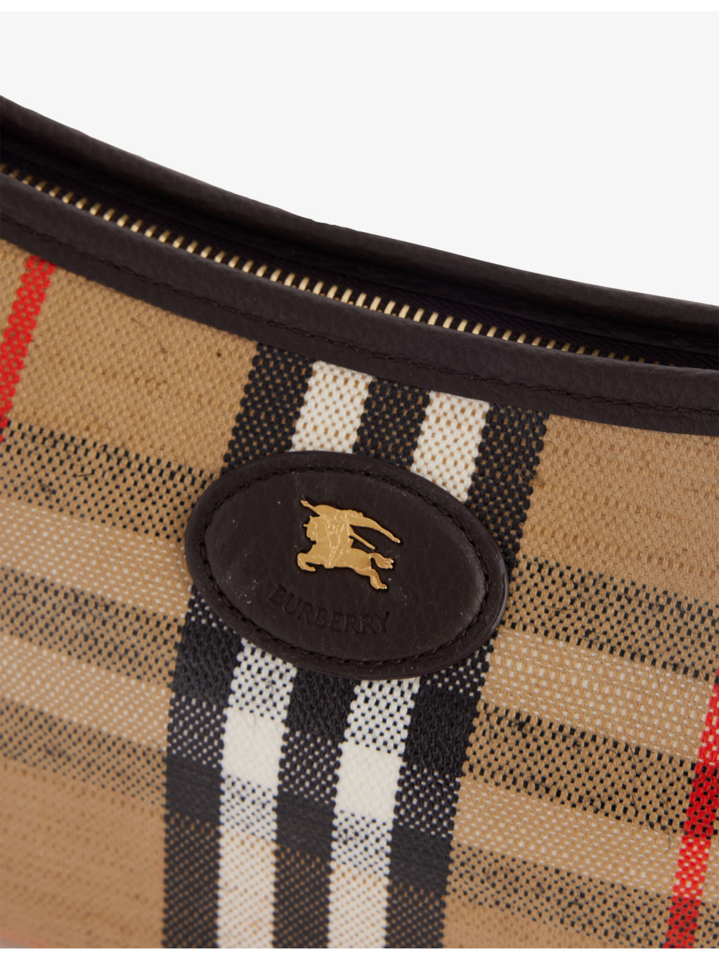 Mini Highlands Waxed-Cotton Baguette Shoulder Bag - 3