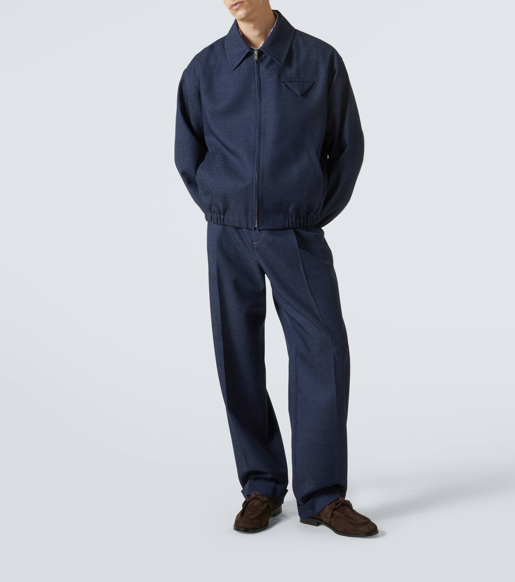 Wool drill blouson - 2