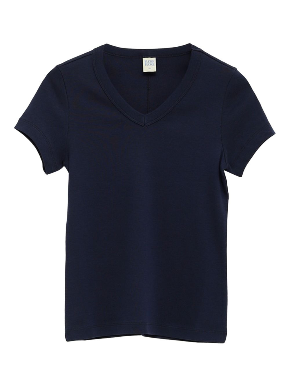 Jill Baby Tee v-neck short-sleeve T-shirt - 1