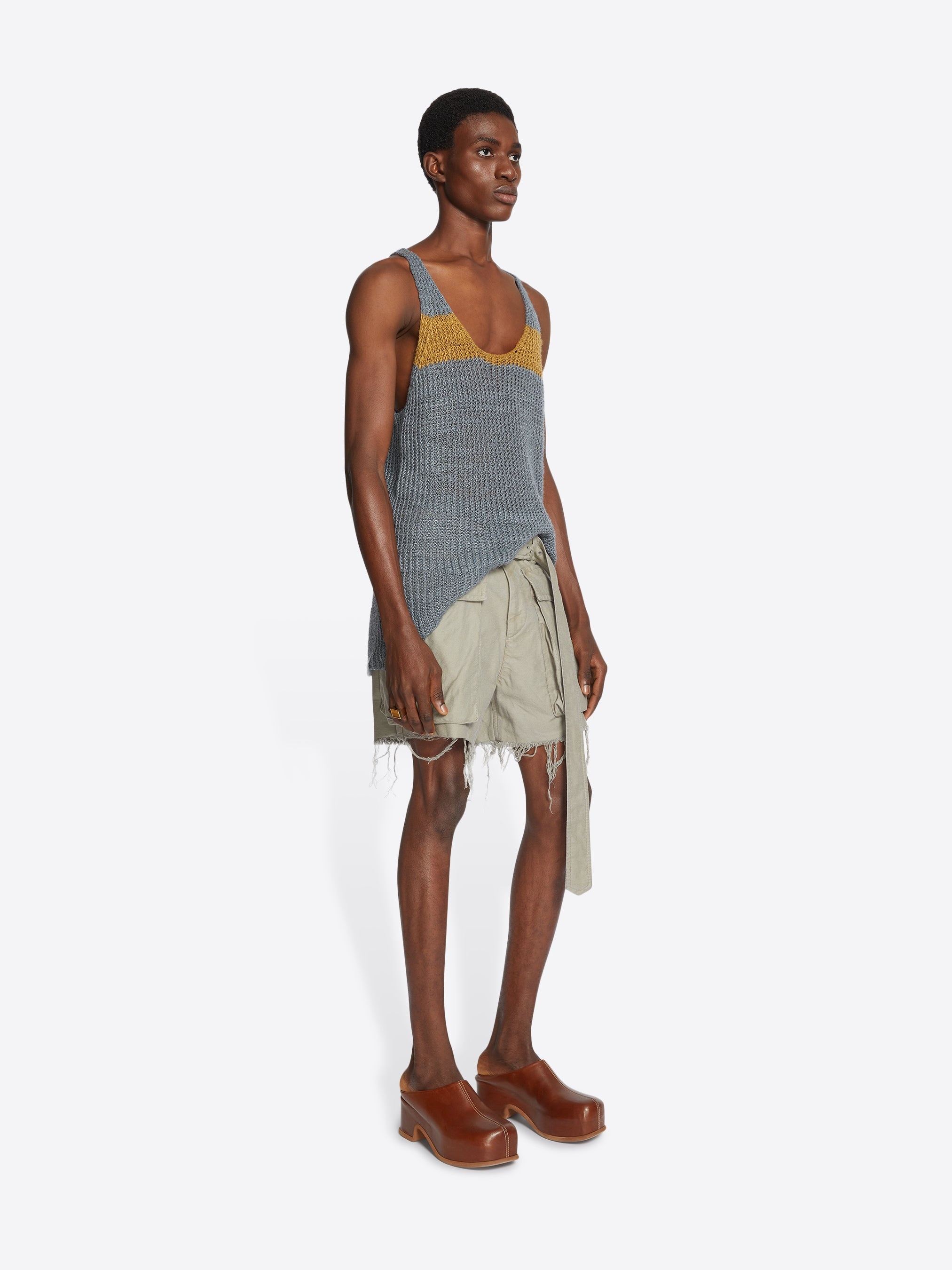 LINEN SINGLET - 3