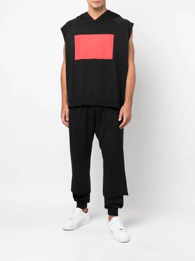 424 straight-leg layered track pants outlook