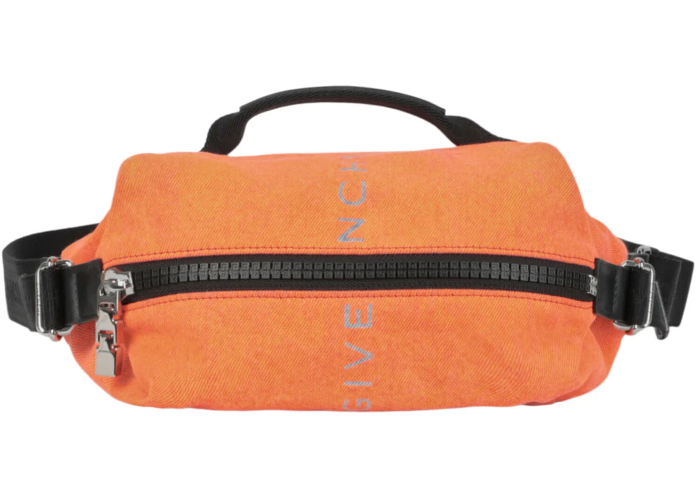 Givenchy G-Zip Bumbag In Denim Bright Orange - 1