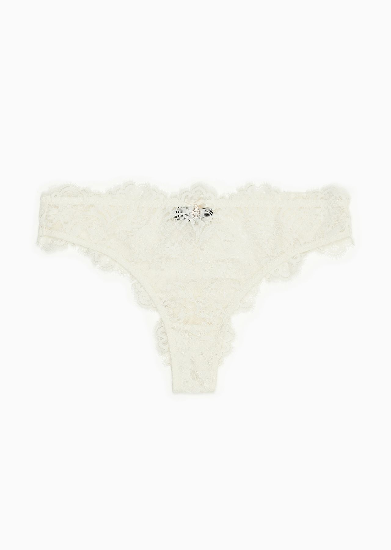 Bridal ASV recycled lace Brazilian briefs - 1